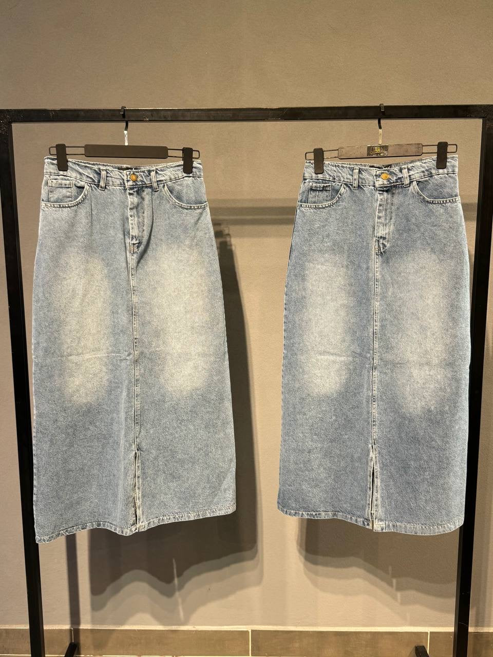 The A-Line Denim Skirt