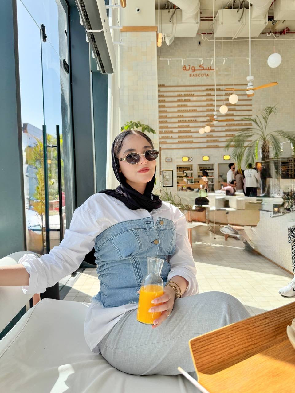 The Casual Denim Button-Up