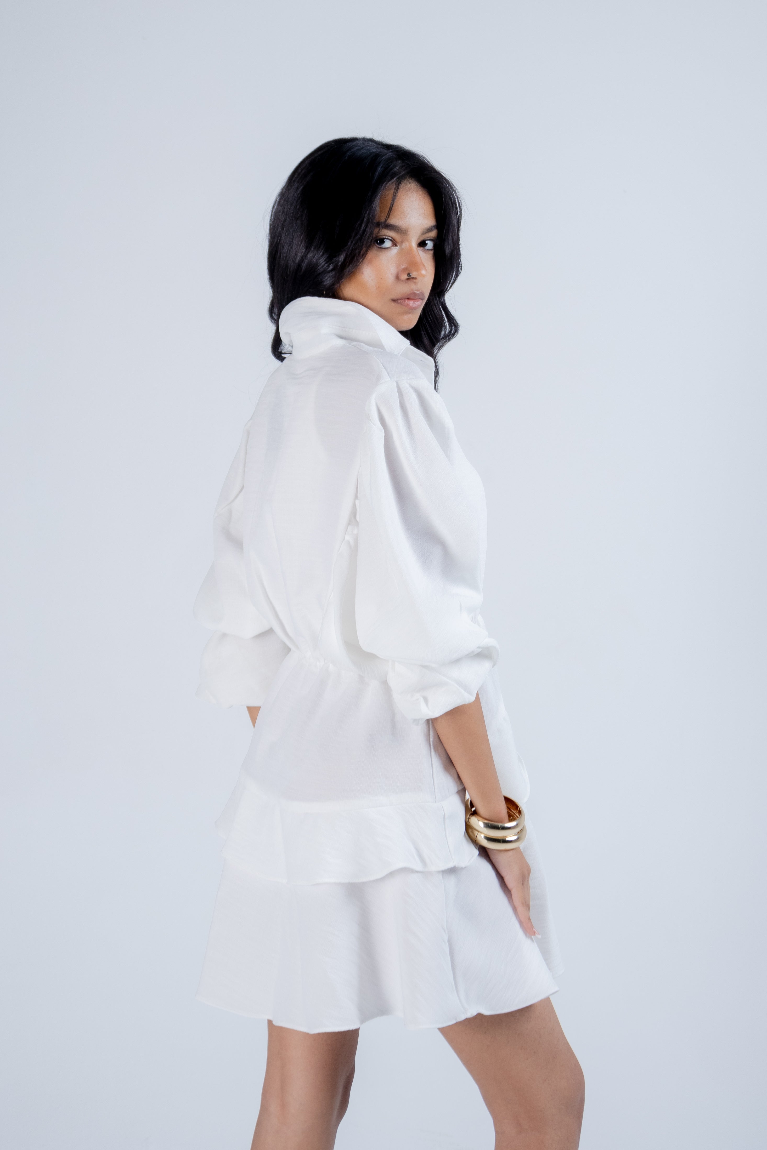 The Ruffle Mini Dress