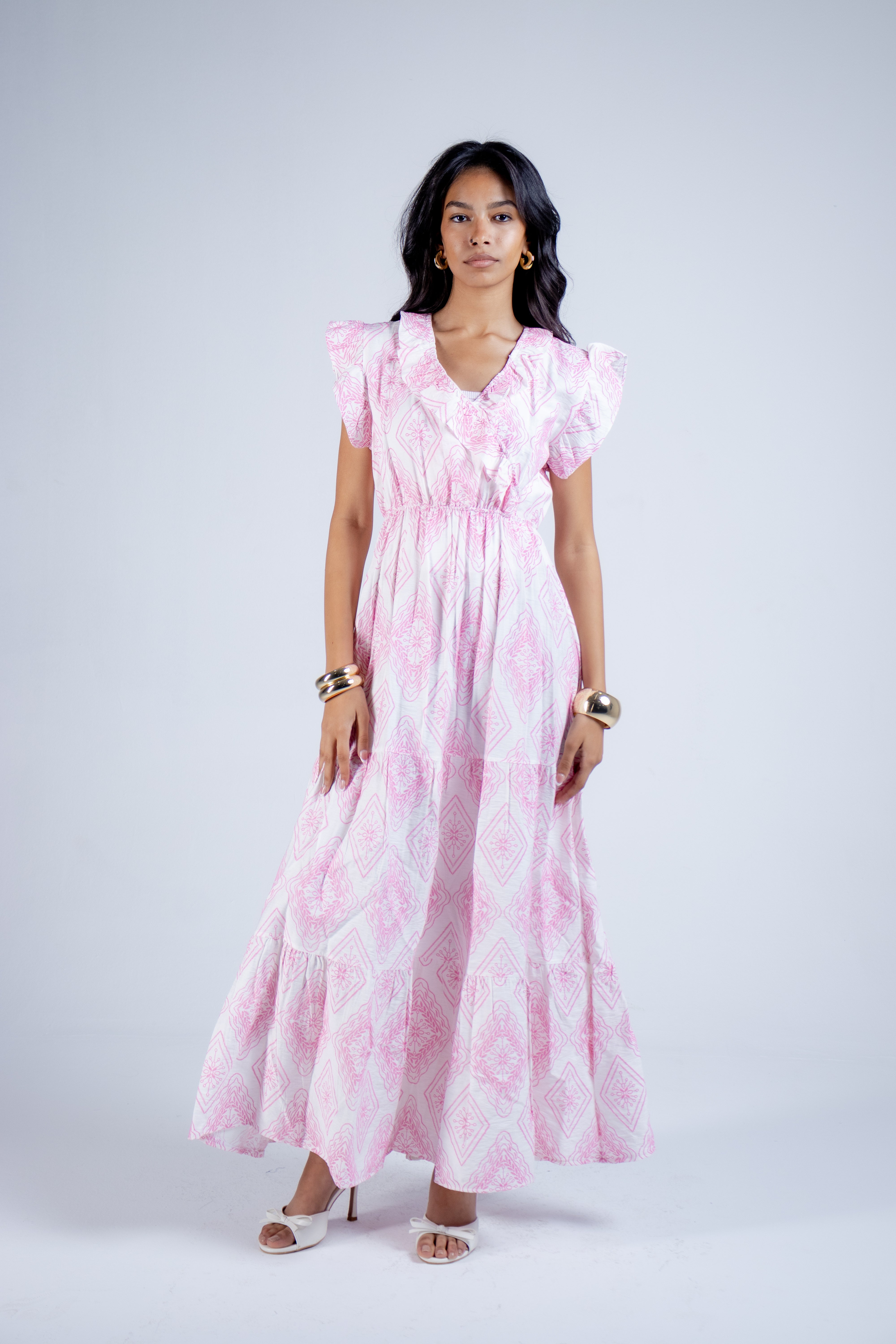 The Tie-Dye Tiered Dress