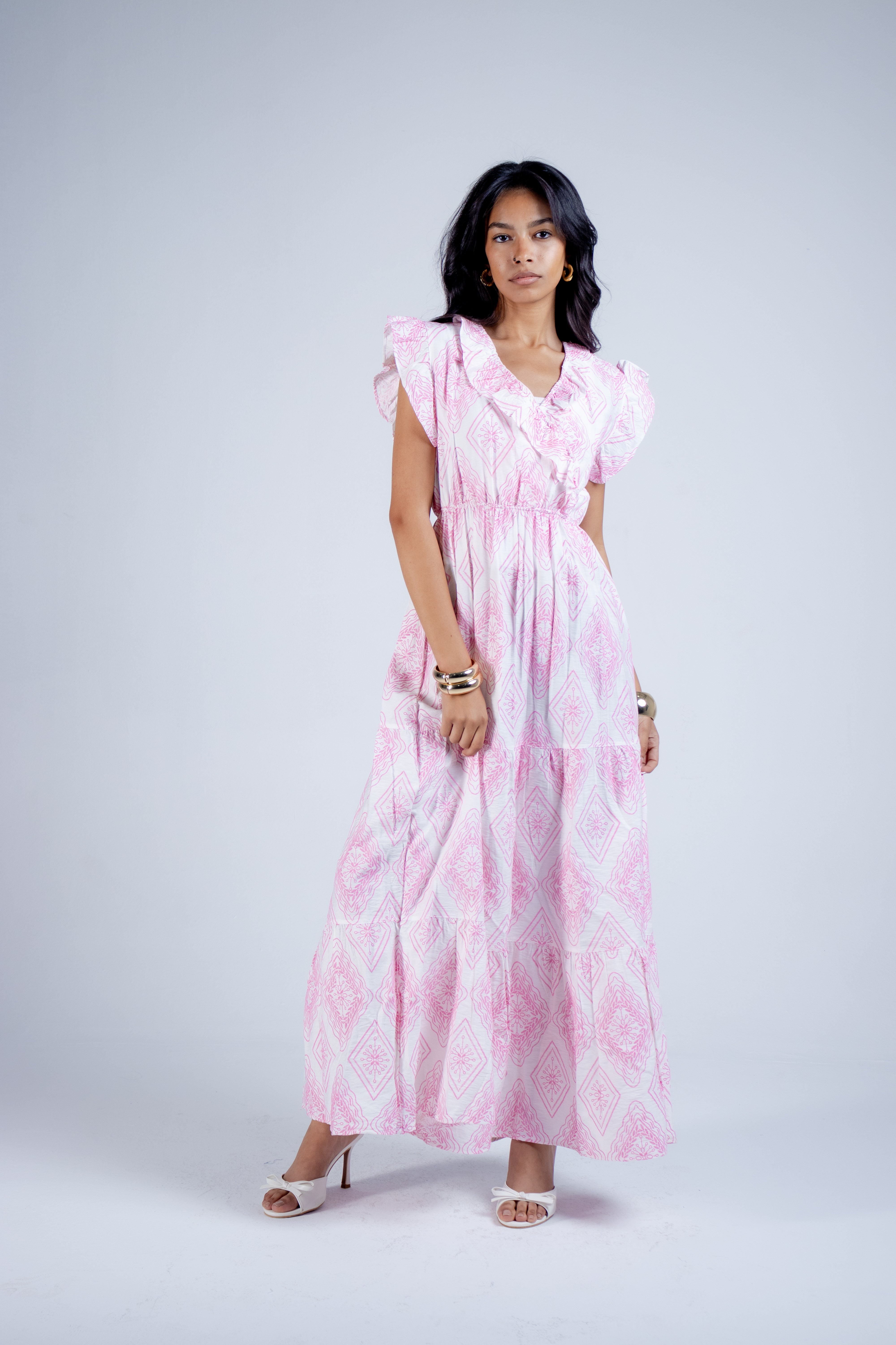 The Tie-Dye Tiered Dress