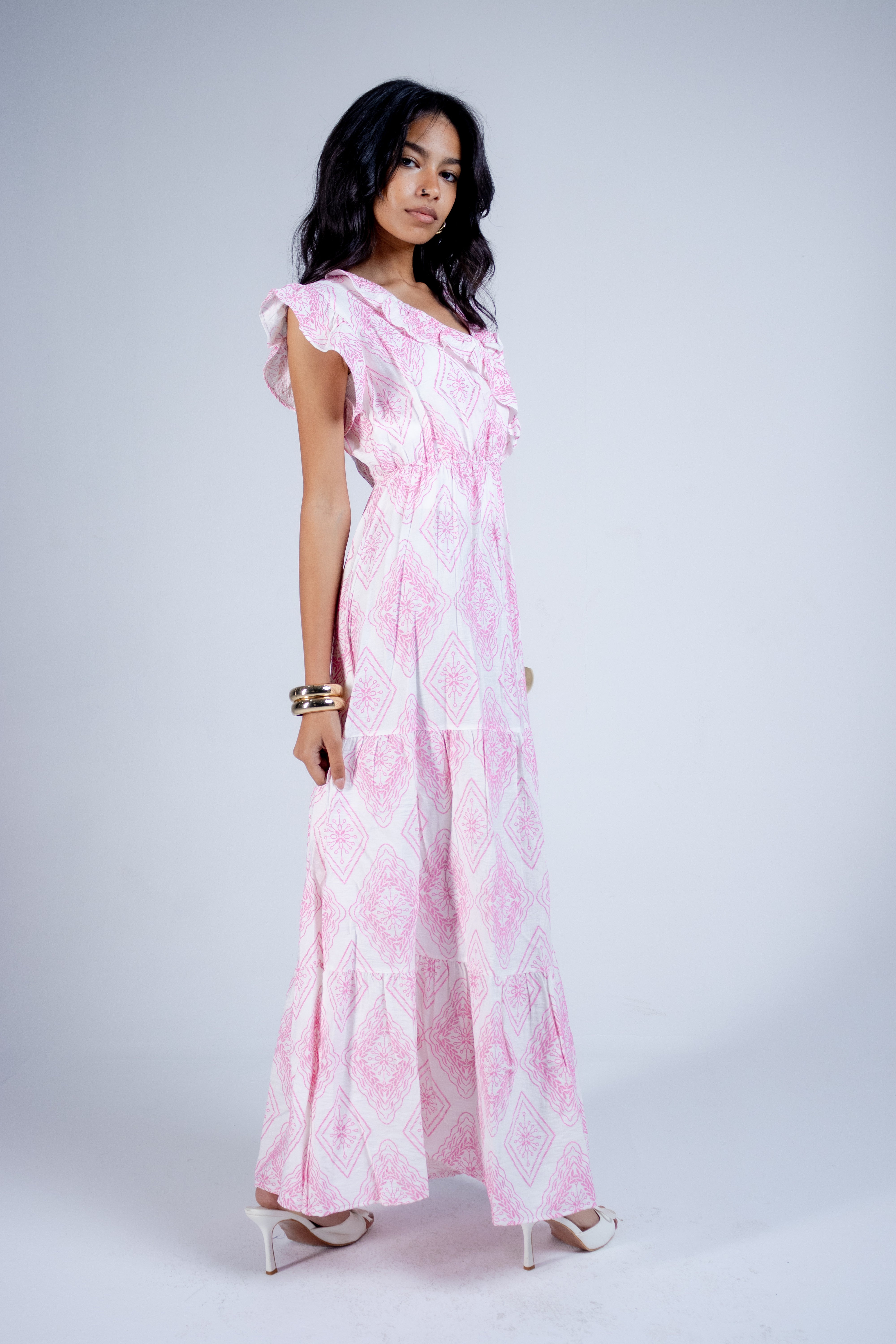 The Tie-Dye Tiered Dress
