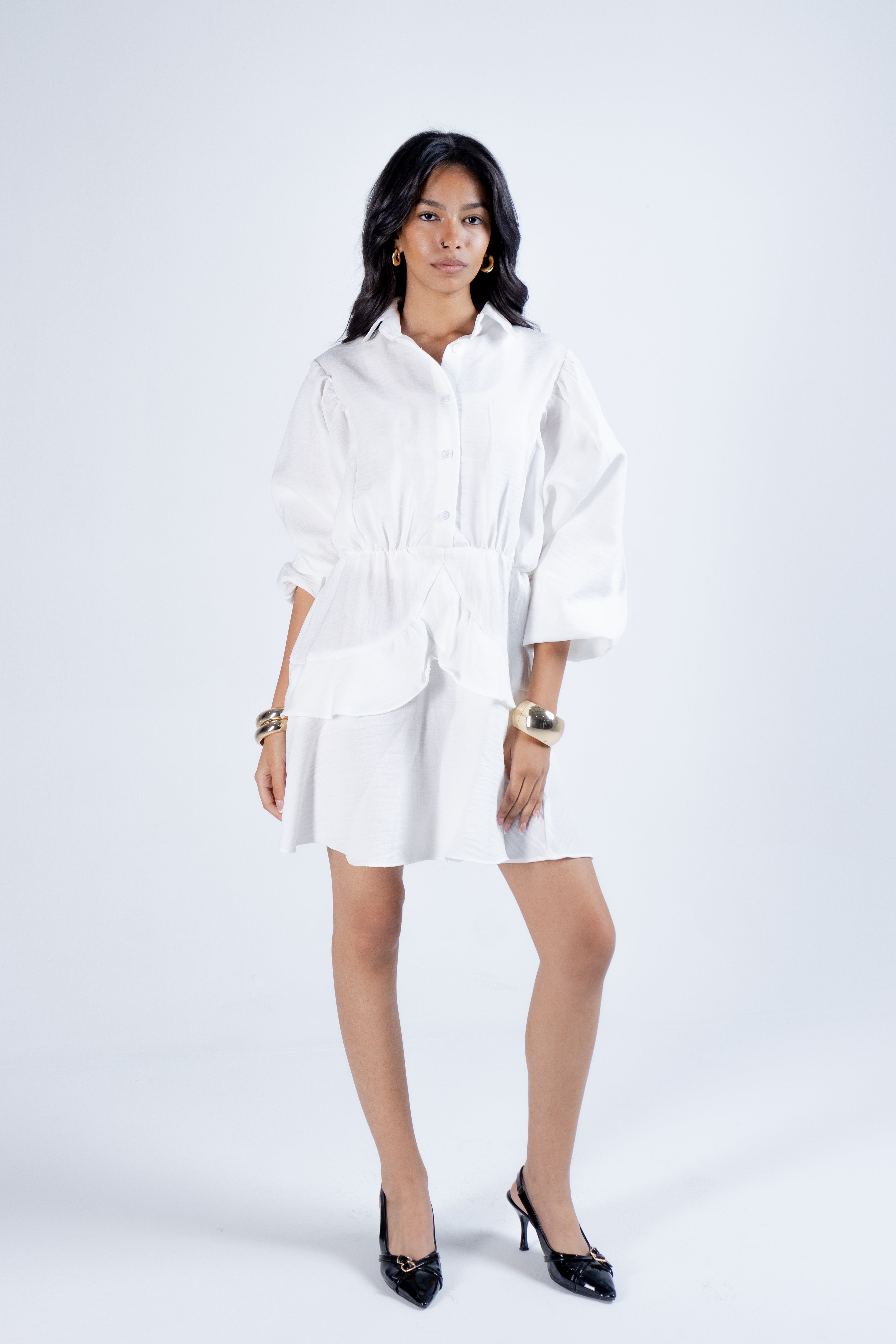 The Ruffle Mini Dress