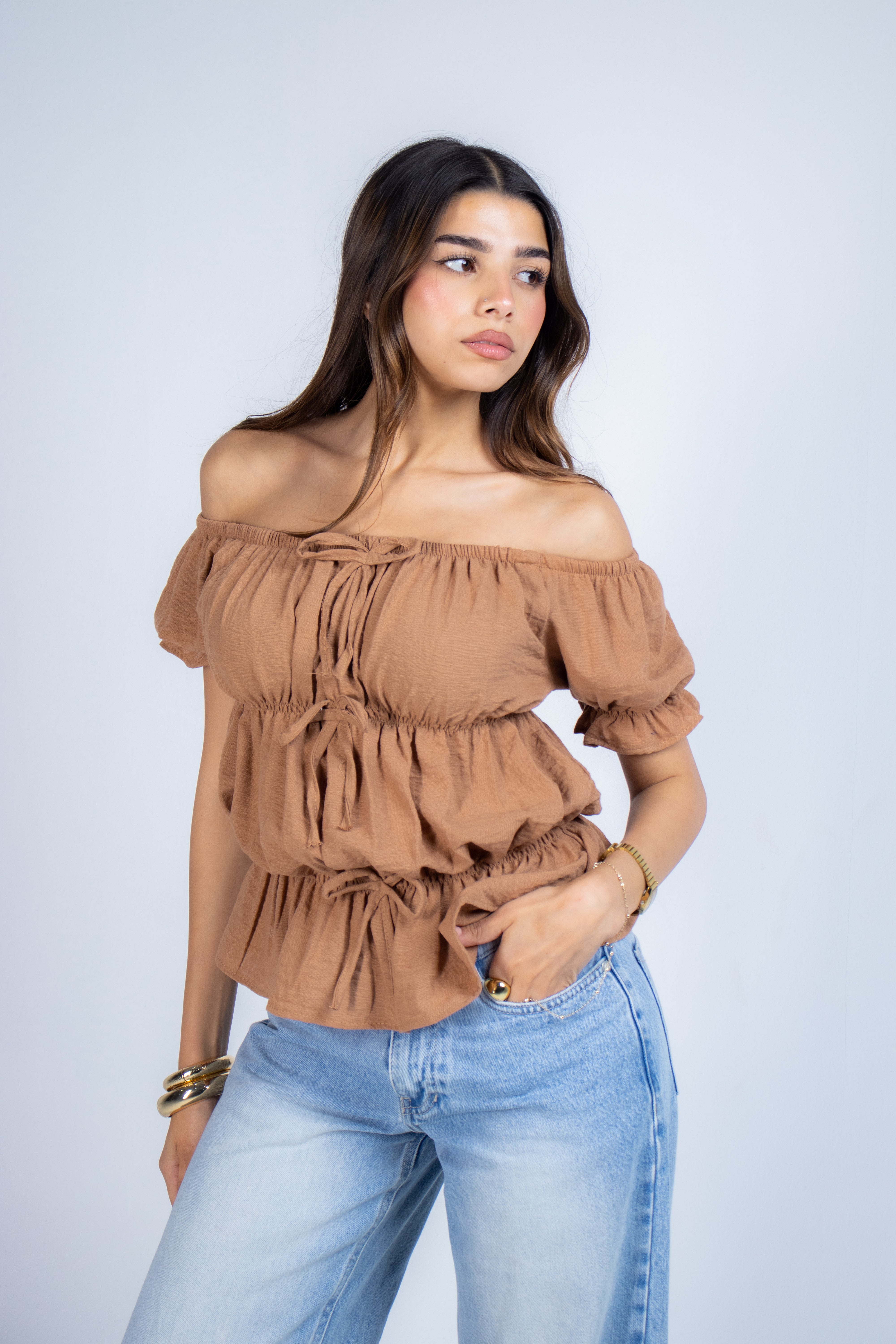 The Off-Shoulder Ruffle Top