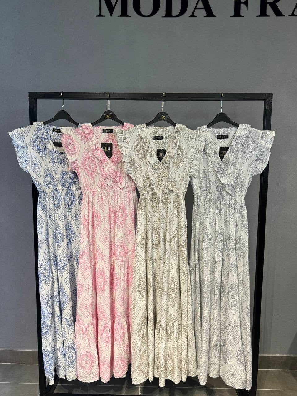 The Tie-Dye Tiered Dress
