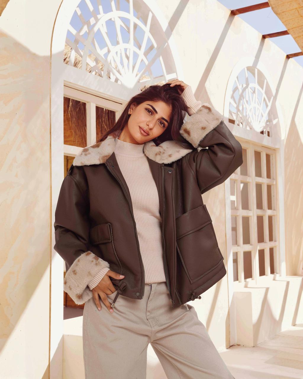 Shearling Aviator Jacket