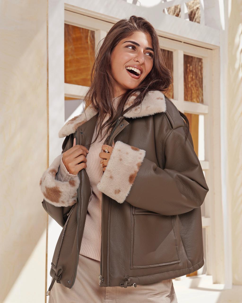 Shearling Aviator Jacket